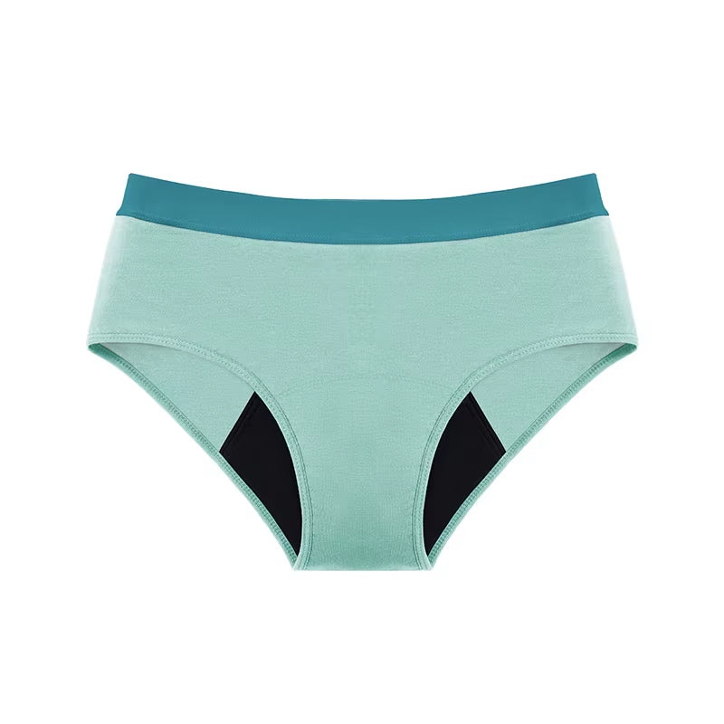 Girls Children Leak-Proof Panties for Teenager Menstrual Underwear Soft Modal Kids Briefs Cute Pink Lingerie Incontinence 5Color