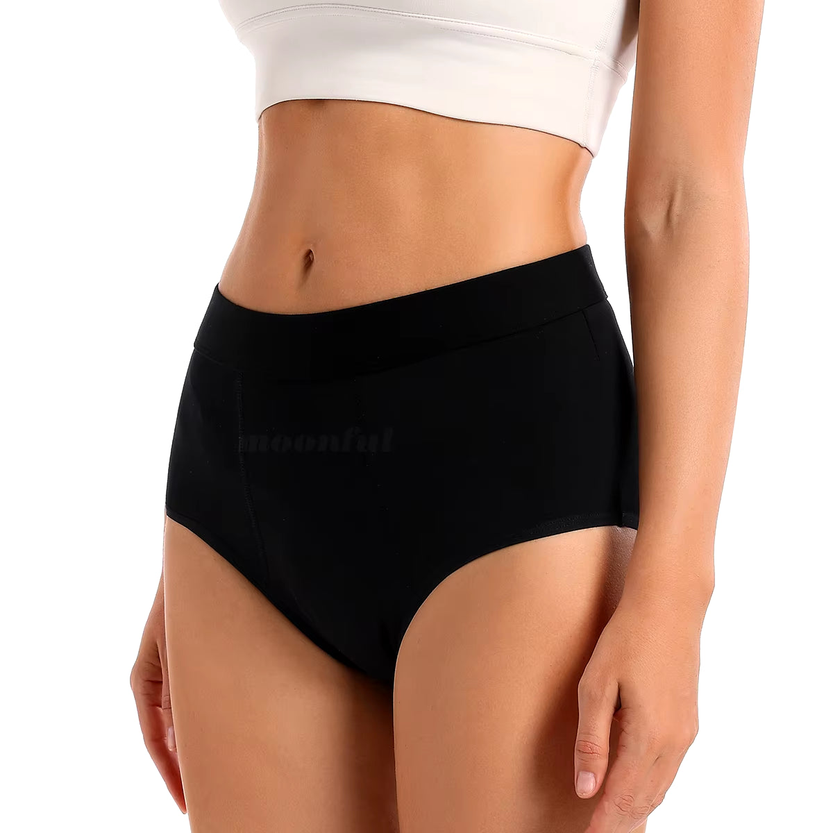 Culottes Menstruelles Haute Taille Abondant Flux