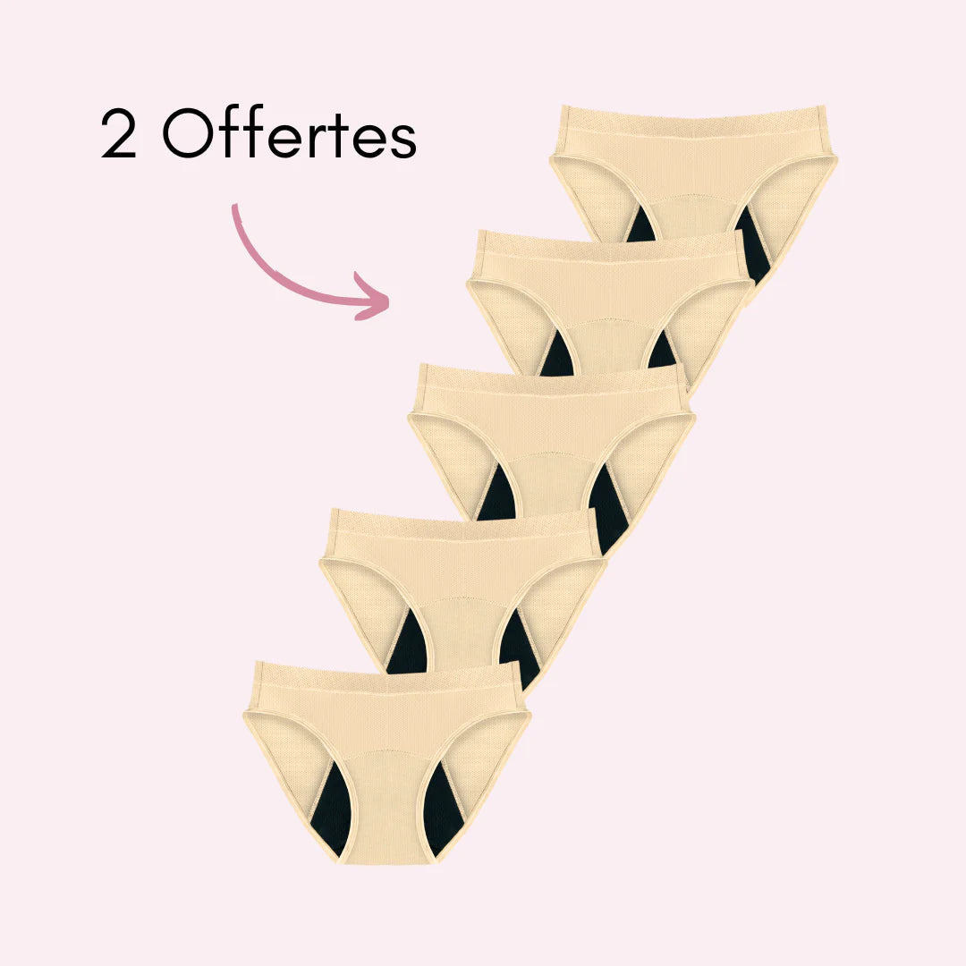 Culotte Menstruelle Respirante Aurore (Nouveauté) Conçue Avec Nos Clientes ✨